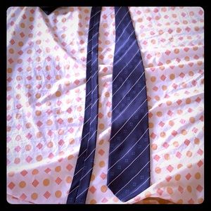 Blue and gray Giorgio Armani tie